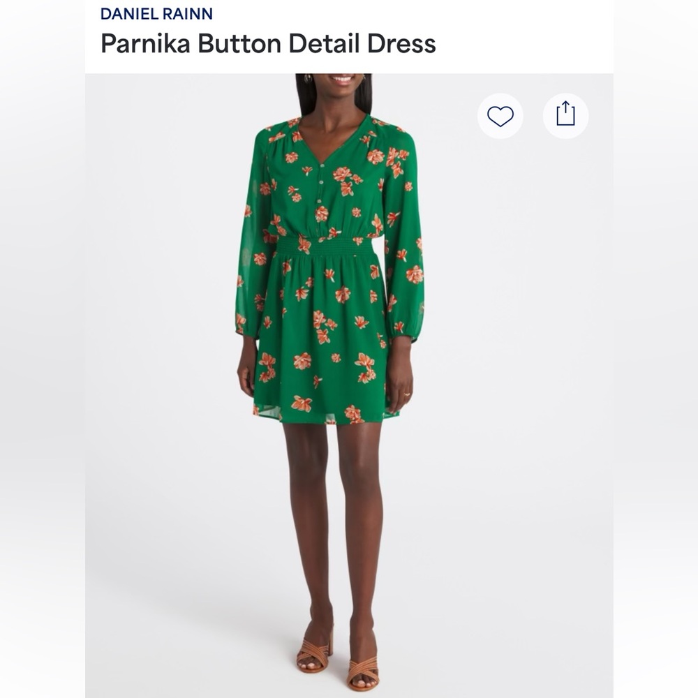DANIEL RAINN
Parnika Button Detail Dress
